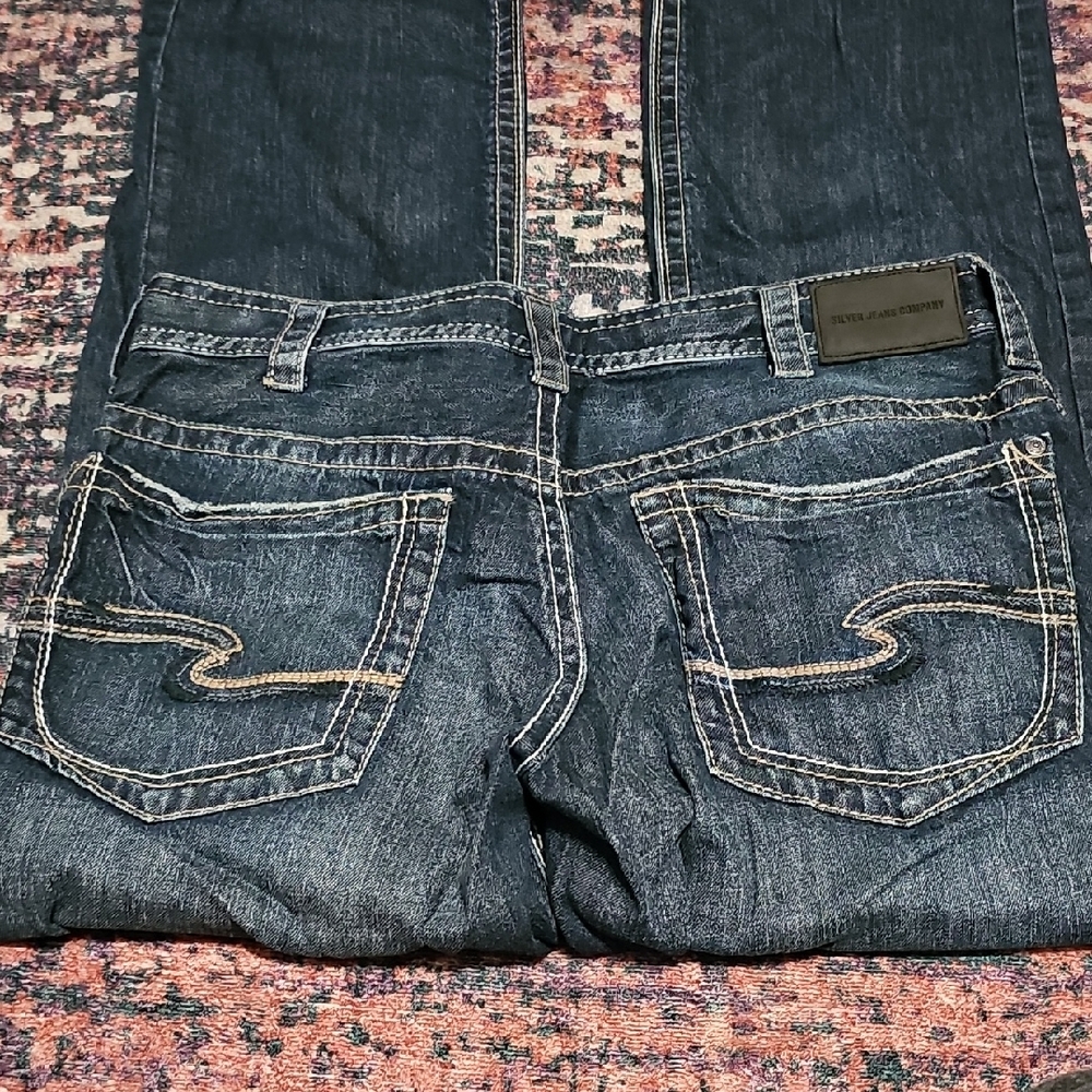 Men's Silver Brand 34x32 Gently Used